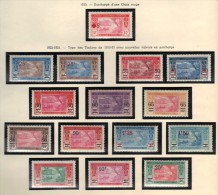 COTE D´IVOIRE N° 58 à 61, 73 à 80, 106 à 108 * - Unused Stamps