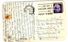 HC-L24 - ETATS-UNIS N° 798 Albert Einstein Sur Carte Postale 1968 - Albert Einstein