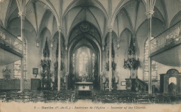 BARLIN - Intérieur De L'Église - Barlin