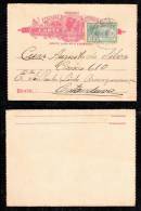 Brazil 1929 Uprated Stationery Letter Card BELLO HORIZONTE To CATANDUVA  Coffee Stamp - Lettres & Documents