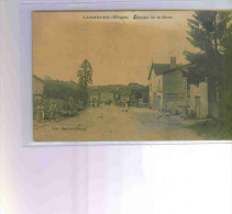 LAMARCHE (Vosges) - Avenue De La Gare - Animée - Lamarche