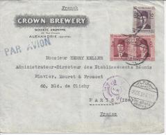 EGYPTE - 1939 -  LETTRE DE ALEXANDRIE A DESTINATION DE PARIS - - Cartas & Documentos