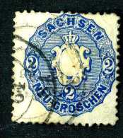 3556e  Saxony  Michel #17  Used ~  ( Cat.€8.00 )  Offers Welcome! - Saxe