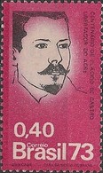 BRAZIL - BIRTH CENTENARY OF JOSÉ PLÁCIDO DE CASTRO (1873-1908), LIBERATOR OF ACRE 1973 - MNH - Ongebruikt