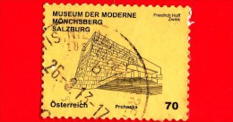 AUSTRIA - USATO - 2011 - Architettura Moderna - Museum Der Moderne Monchsberg Salzburg - 70 - Used Stamps