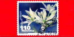 SVIZZERA - HELVETIA - 2011 - USATO - Fiori - Flowers - Fleurs - Alium Ursinum -  1.10 - Oblitérés