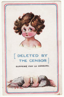 Carte Postale Enfant Nu Supprimé Par La Censure Deleted By The Censor Spurgin Comrade II N°973 - Spurgin, Fred