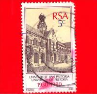 RSA - SUD AFRICA - 1980 - 50 Anni Dell'Università Di Pretoria - 5 - Usados