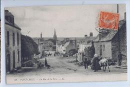 18. PONT-CROIX - LA RUE DE LA PAIX - Pont-Croix