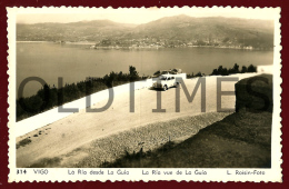 VIGO - LA RIA DESDE LA GUIA - RENAULT 4CV - 1950 REAL PHOTO PC - Pontevedra