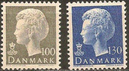 Czeslaw Slania. Denmark 1975. Queen Margrethe. Michel 584-85 MNH. - Neufs