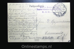 Germany, Picture Postcard Ausgabe Von Liebesgaben, 1915 To Chemnitz - Lettres & Documents