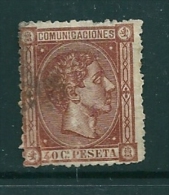 Spain 1875 Edifil 167 Used - Usados