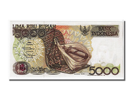 Billet, Indonésie, 5000 Rupiah, 1992, KM:130b, NEUF - Indonésie