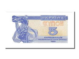 Billet, Ukraine, 5 Karbovantsiv, 1991, NEUF - Ucraina