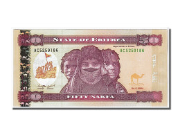 Billet, Eritrea, 50 Nakfa, 2004, NEUF - Erythrée