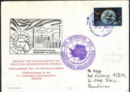 DDR - SSSR - ANTARCTIC  - BASE NOVOLAZAREV MOLODJOSHNAJA   - 1976 - RARE - Onderzoeksstations