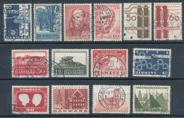 Danemark Petit Lot De 14 Timbres Divers 1965/68 - Collezioni