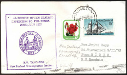 NEW SEALAND  - EXPEDITION OCEANOGRAPHIC To FIJI & TONGA - SHIP R.V.TANGAROA  - 1977 - Spedizioni Antartiche