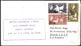 SOUTH GEORGIA   - KING EDWARD POINT  - BRITISH ANTARTIC SURVEY - Animals  - 1976 - Spedizioni Antartiche