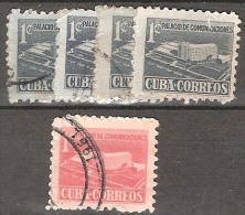 CUBA  # STAMPS FROM YEAR 1952  "STANLEY GIBBONS 583+584 - Usados