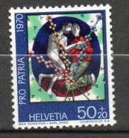 SUISSE Pro-Patria 1970 N°860 - Unused Stamps