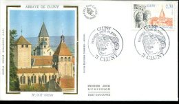 FDC23/06/90 : Abbaye De CLUNY - Revolución Francesa