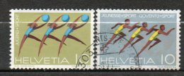 SUISSE  Jeunesse Et Sport 1971 N°872-73 - Unused Stamps