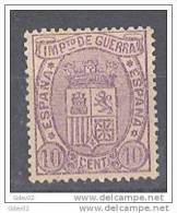 ES155SASF-L4462PC-TESSC. España,Spain,Espagne.IMPUESTOS  DE GUERRA 1875.(Ed 155) Sin Goma.MAGNIFICO - Unused Stamps