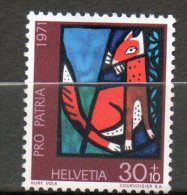 SUISSE  Pro-Patria 1971 N°880 - Unused Stamps