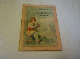 396 -  Calendrier De L'année 1892 , Librairie, Papeterie Montastruc, Boulogne, Haute Garonne - Petit Format : ...-1900