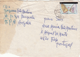 Devant De LETTRE 1981, ANGOLA BENGUELA  Pour PORTUGAL FAFE/ 4317 - Angola