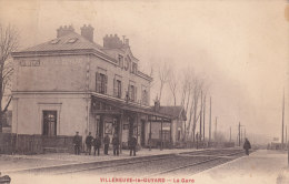 89. Yonne : Villeneuve La Guyard :  La Gare  . - Villeneuve-la-Guyard