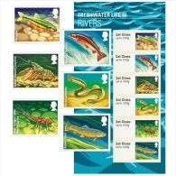 Great Britain  2013 Post & Go Fish III     6 Zegels   Postfris/mnh - Unused Stamps