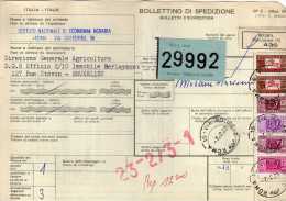 1189 Resguardo Envio Certificado Roma 1973, Pacchi Postale - Postal Parcels