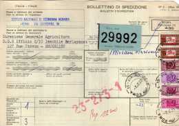 1189 Resguardo Envio Certificado Roma 1973, Pacchi Postale - Colis-postaux