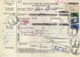 1190  Resguardo Envio Certificado Stresa 1971, Pacchi Postale - Colis-postaux