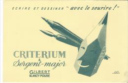 CRITERIUM/ Sergent-Major/ Gilbert- Blanzy-Poure/ Jacquelin / / Vers 1945-1955        BUV74 - Stationeries (flat Articles)