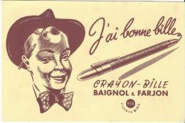 Crayon-Bille / BAIGNOL & FARJON / Vers 1945-1955        BUV77 - Stationeries (flat Articles)