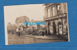 CPA Photo - NESLE - Occupation Allemande - La Mairie  - WW1 - Mai 1918 - Nesle