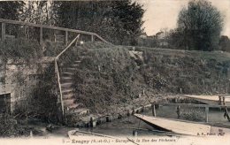 CPA - ERAGNY - GARAGE DE LA RUE DES PECHEURS - N/b - 1907 - - Eragny