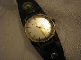 Vintage LUCH Gold Filled Mechanical Men´s Watch - Watches: Old