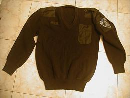 Vintage Excellent Cond. Border Guard IDF Israel ZAHAL Wool Sweater + Bonus - Uniformen