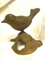 VINTAGE EMBOSSED BRONZE BIRD ISRAEL - Bronces