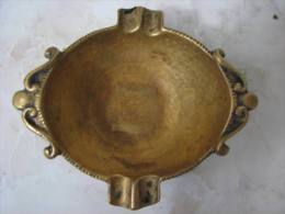 VINTAGE DAYAGI BRASS DEEP ASHTRAY ISRAEL 1950´S - Bronzen