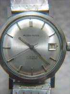 VINTAGE AEDON-ROSS SWISS DATE 17 JEWELS MEN´S WATCH - Watches: Old