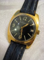 USSR Vostok Komandirskie Chistopol Gold Filled Mechanical Men´s Watch - Montres Anciennes