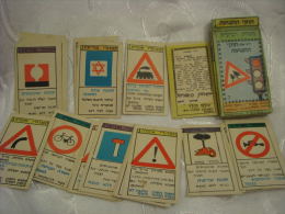 TRANSPORT LAWS EDUCATIONAL CARD GAME ISRAEL By \"CHAIM\" BOOKS COMPANY - Sonstige & Ohne Zuordnung