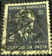 Portuguese India 1954 Dr Gama Pinto Centenary From Birth 2t - Used - Portugiesisch-Indien