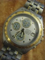 CITIZEN Titanium Chronograph GN-4-S Two Tone Watch - Other & Unclassified